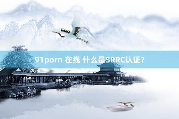 91porn 在线 什么是SRRC认证？